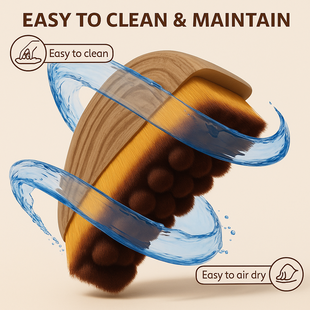 Curora’s Lymphatic Drainage Massager Brush