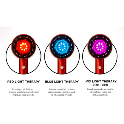 Light Therapy Scalp Massager