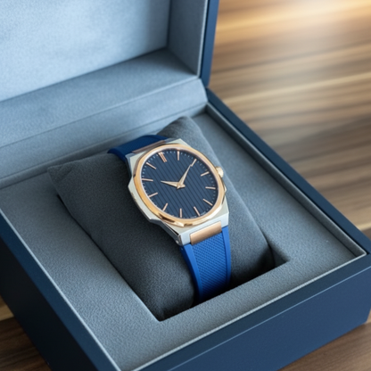 The Monarch Blue Edge Watch