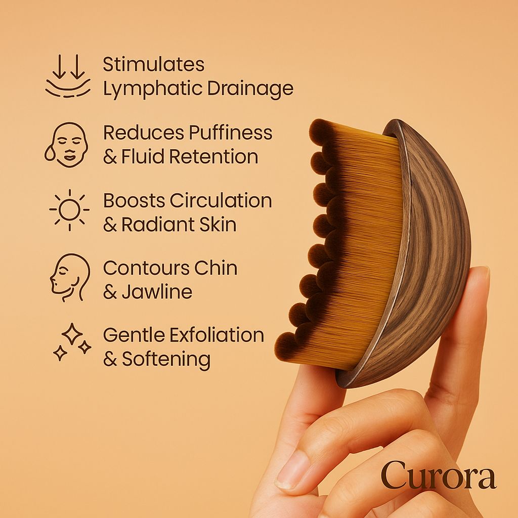 Curora’s Lymphatic Drainage Massager Brush